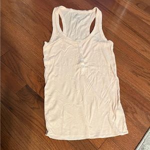 Aerie racer back Henley tank top